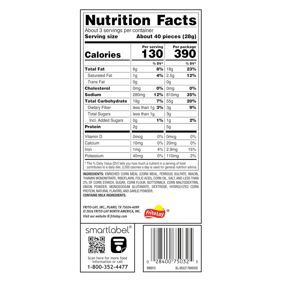 Minis, Funyuns Original, 2.875 oz Canister