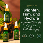Tree of Life Beauty Facial Skin Care Set, Brightening, Firming, Hydrating, Dry Face, Dermatologist Tested - Trio Power Kit, Vitamin C, Retinol and Hyaluronic Acid, 3 count of 1 Fl Oz