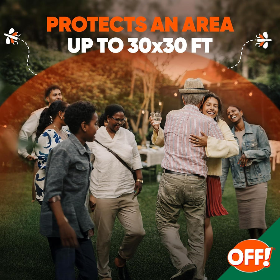 OFF! Outdoor Insect & Mosquito Repellent Fogger, Backyard Pretreat, Kills & Repels Insects in an up to 900 sq, ft, area, 16 oz (Pack of 2)