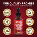 Clean Nutra Cayenne Pepper Drops Supplement Liquid + Hawthorn Berry, Vitamin D3 K2 Beet Root Powder, Ceylon Cinnamon, Turmeric Curcumin, Organic Panax Ginseng, Berberine Extract 1 Pack