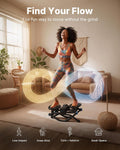 Merach 3D Motion Rocking Stepper with Resistance Bands - Low-Impact Home Workout Equipment