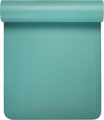 Gaiam 10mm Yoga Mat with Carrying Strap for Home Workouts