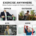 THERABAND Resistance Bands Set - Beginner Kit, Latex Strength Training Bands