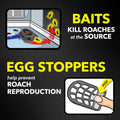 Raid Roach Killer Baits, Plus Egg Stoppers, 12 count