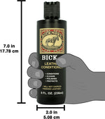 Bickmore Bick 4 Leather Conditioner - Best Since 1882 - Cleaner & Conditioner - Restore Polish & Protect All Smooth Finished Leathers
