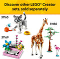 LEGO Creator 3 in 1 Wild Animals Panda Family - Building Toy Kit for Kids with 3 Building Options, Panda, Penguin, or Orca - 8 Year Old Girl & Boy Birthday Gifts - 31165