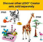 LEGO Creator 3 in 1 Wild Animals Panda Family - Building Toy Kit for Kids with 3 Building Options, Panda, Penguin, or Orca - 8 Year Old Girl & Boy Birthday Gifts - 31165