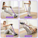 Pedal Resistance Bands with Handles for Full-Body Workout