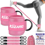 KUZARO Ankle Resistance Bands - Leg & Glutes Workout Equipment, Booty Trainer