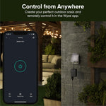 Wyze Plug Outdoor, Dual Outlets Energy Monitoring, IP64, 2.4GHz WiFi Smart Plug, Works with Alexa, Google Assistant, IFTTT, No Hub Required, Black
