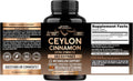 Ceylon Cinnamon Capsules - Extra Strength - 20:1 Extract Supplement
