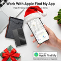 Apple MFi Certified (iOS Only) Bluetooth Tracker Smart Card for Apple Find My iPhone Wallet GPS Tracker, 5-10 Years Staying Power, Keys Finder and Item Locator for Keys, Bags, Passport