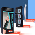 FEATOL Wrist Brace Hand Brace, Carpal Tunnel Wrist Splint Night Support for Women Men, Pain Relief Support -Tendonitis, Arthritis, Sprain, Right Hand, Small/Medium