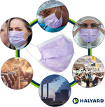 Halyard FluidShield 1 Disposable Procedure Mask Lavender 25868