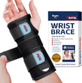 FEATOL Wrist Brace Hand Brace, Carpal Tunnel Wrist Splint Night Support for Women Men, Pain Relief Support -Tendonitis, Arthritis, Sprain, Right Hand, Small/Medium