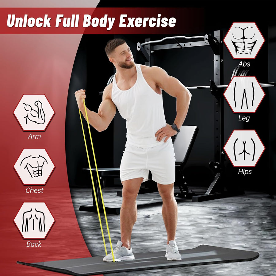 5-Level Resistance Bands for Full-Body Workout, Pull Up Assist Bands for Men & Women