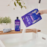 Dr Teal's Pure Epsom Salt Soak, Sleep Blend with Melatonin, Lavender & Chamomile Essential Oils, 3 lbs