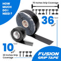 Core Prodigy Fusion Silicone Rubber Grip Tape for Pull Up Bars, Barbells & Sports Equipment