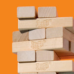 Hasbro Gaming Jenga Game | The Original Wood Block Game with Genuine Hardwood Blocks | Stacking Tower | Ages 6+ | 1 or More Players | Party Games for Kids | Family Games