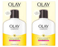 Olay Face Moisturizer, Complete with Sunscreen SPF 15, Daily Facial Lotion for Normal Skin, Lightweight Hydrating Broad Spectrum Sun Protection - Vitamin C, E, and Niacinamide - 6 Oz 2 Pack