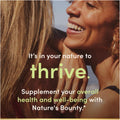Nature's Bounty Primrose Oil 1000mg, Promotes Women's Health, Herbal Supplement, Gluten Free, 60 Rapid release Softgels