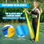 Resistance Bands for Strength Training, Yoga, Pilates, Recovery - 3 Levels