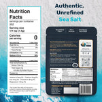Baja Gold Mineral Sea Salt - Recommended by Gary Brecka - Organic Natural Grain Salt for Cooking & Baking | Authentic Baja Salt | Ideal for All Culinary Creations | 1 lb. Resealable Bag, 300+ Servings