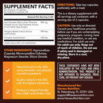 Saw Palmetto Supplement with Stinging Nettle and Pumpkin Seed Extract - Advanced 3X Formula - DHT Blocker Urinary Health and Prostate Support for Mens Health - Vegan, Non-GMO Capsules - 2 Month Supply