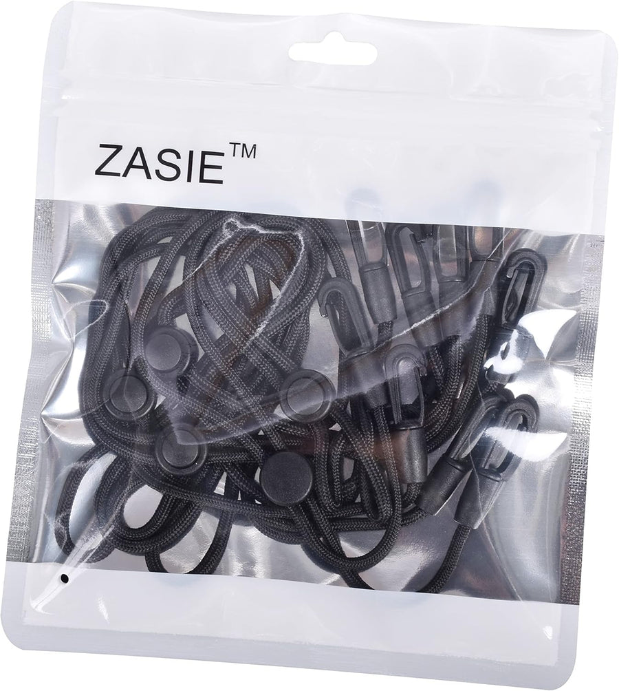 Zasie Face Mask Holder and Extender Strap for Kids and Adults, 5 Pack