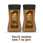 NESCAFÉ Taster's Choice Instant Coffee, Dark Roast Coffee, French Roast, 2 Jars (7 Oz Each)