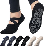 CoolMate Pilates Socks with Grips for Women - Yoga Socks