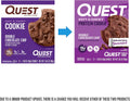 Quest Soft & Chewy Protein Cookie - 15g Protein - Double Chocolate Chip (12 Cookies)