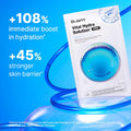 Dr.Jart+ Dermask Vital Hydra Solution Glow Korean Face Mask with Hyaluronic Acid for Glass Skin | Sheet Mask | Korean Skin Care