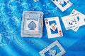 Hoyle Waterproof Playing Cards, Clear Plastic Deck of Cards for Outdoor Card Games, Camping, Beach, Pool & Travel Games (1 Deck)
