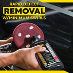 Meguiar’s Mirror Glaze M105 Ultra-Cut Compound, Pro-Grade Car Compound for Removing Scratches and Heavy Swirls, Restores Gloss and Clarity, Car Guy Gifts for Men and Women Who Love to Detail, 8 Oz