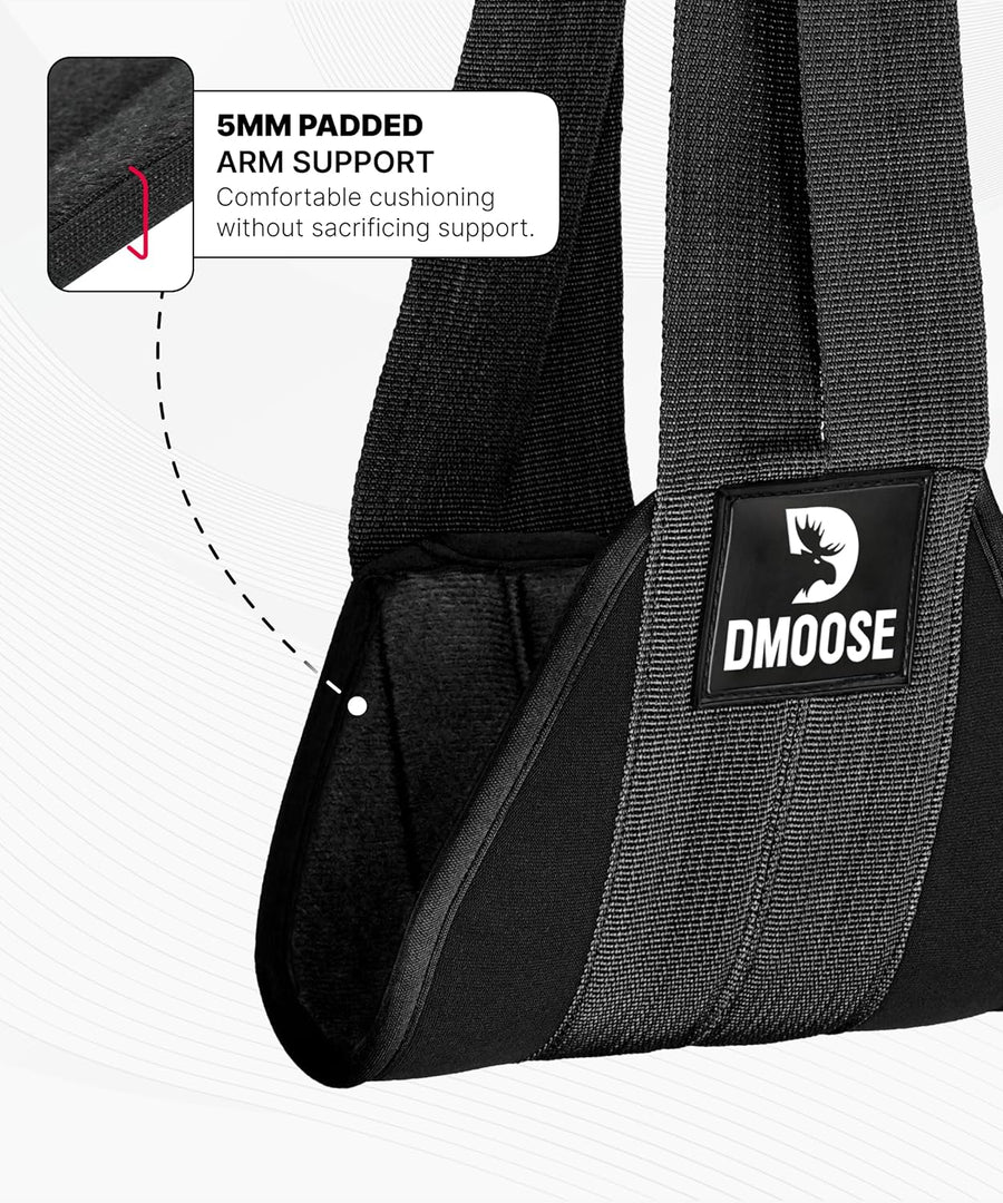 DMoose Fitness Hanging Ab Straps - Soft Padded Straps for Core Workouts