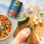 BUSH'S BEST 16 oz Canned Pinto Beans, Source of Plant Based Protein and Fiber, Low Fat, Gluten Free, Great For Soups, Salads and More, (Pack of 12)