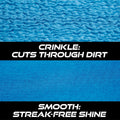 VIKING Glass Microfiber Cleaning Cloth for Car and Home 2 Pack, Glass Towels for Mirror, and Picture Frames, and Car Detailing Kit, 16 inch x 16 inch, Blue