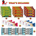 Veratify - Healthy Mixed Snack Box & Snacks Gift Variety Basket - Perfect for Men, Women, Adults, Office, School, College, Work - Variety Assortment Gift Basket - (Gift Care Package 66 Count)