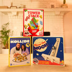 Tower Stack by Relatable, Exciting Tower Game for Kids & Adults Family Game Night, Fun Stacking and Building Toys, Includes 36 Cards, 24 Blocks, 1 Tower Body, 1 Tower Stand, and Instructions