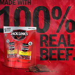 Jack Link's Beef Jerky Variety Pack - Original and Teriyaki - (9 Pack) 1.25 oz Bag - Ready to Eat Protein Snacks - 13g Protein per Serving - Made with 100% Real Beef