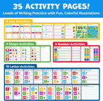 Preschool Learning Activities - Tracing Books for Kids Ages 3-5 - Toddler Handwriting Practice - Letter Tracing for Kids Preschool Kindergarten 3-4, 4-5 - 3 year old boy gift - Gifts for Grandkids