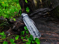 OLDLEY Water Bottle, 32oz Motivational Sports Water Bottle with Time Marker - Times to Drink - Tritan, BPA Free, Wide Mouth Leakproof, Clear (1 Bottle)