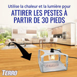 Terro T230 Indoor Electric Flea Trap and Killer - Refillable Flea Traps for Inside Your Home