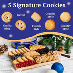 Royal Dansk Danish Butter Cookies, Premium Assorted Cookies in a Gift Tin, Great for Sharing and Gifting, 24 oz