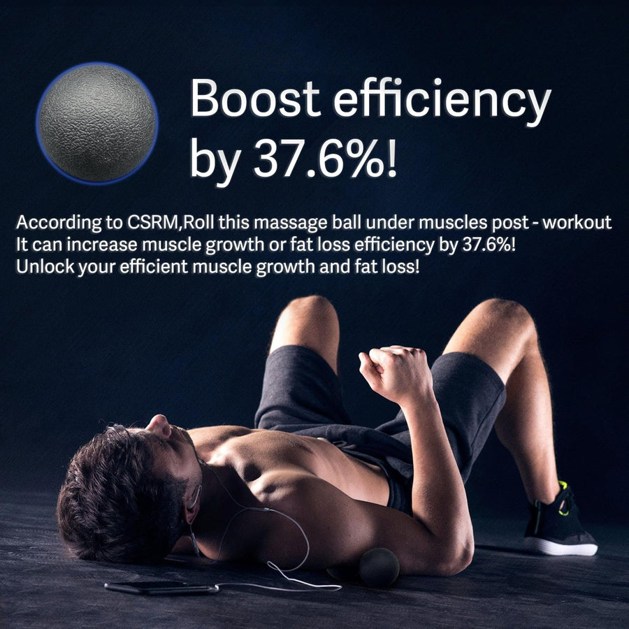 Lacrosse Ball for Plantar Fasciitis Relief and Deep Tissue Massage