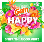 Gain Scent Booster Beads, In-Wash Laundry Scent Beads for Long-Lasting Freshness and Odor Protection, Happy Scent for an Enhanced Laundry Experience, 24 Oz (Packaging May Vary)
