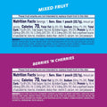 Welch's Fruit Snacks, Mixed Fruit & Berries 'N Cherries Variety Pack, Great for School Lunches, Bulk Pack, Individual Single Serve Bags, 0.8 oz (Pack of 60)