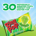 Ring Pop Green Easter Candy Lollipops, 30Ct Bulk Candy Individually Wrapped in Green Watermelon Flavor, Full Size, Fun St. Patrick’s Day Party Favors, Birthday Parties, Easter Basket Stuffers