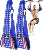 DMoose Fitness Hanging Ab Straps - Soft Padded Straps for Pull Up Bar Core Workouts